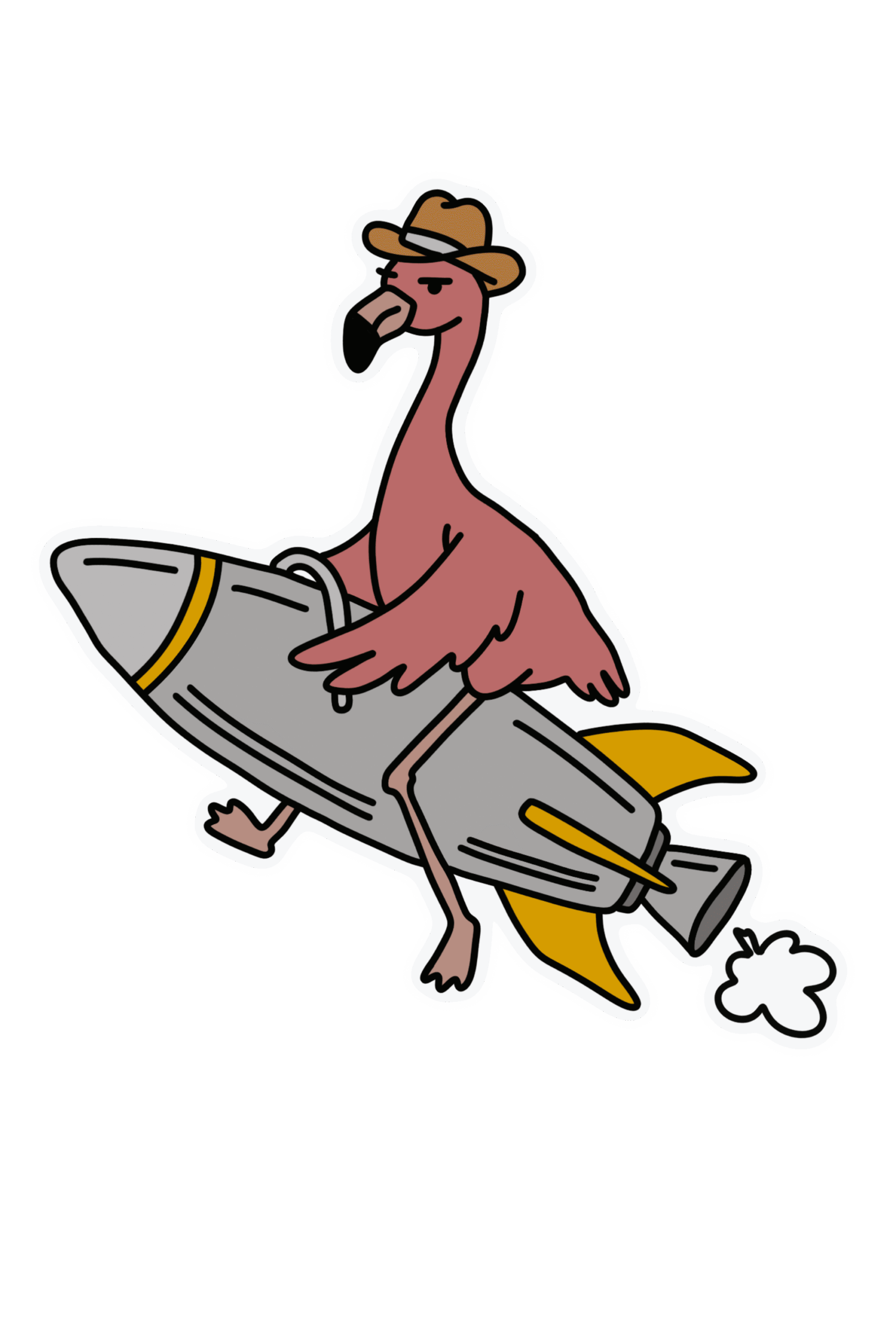 Download a funny flamingo riding a rocket sticker by semuelis. This weird cowboy bird doodle is a free transparent png ready for you. Download a funny flamingo riding a rocket sticker by semuelis. This weird cowboy bird doodle is a free transparent png ready for you.