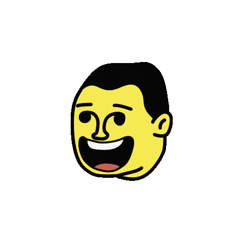 yellow men laugh, lol, haha, funny, laughing, face, smile, happy, weird, cartoon, lmao, joy, emoji, semuelis