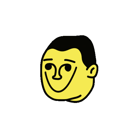 yellow men smile, smiling, happy, forced smile, creepy, awkward, grinning, stare, weird, this is fine, funny, face, emoji, semuelis