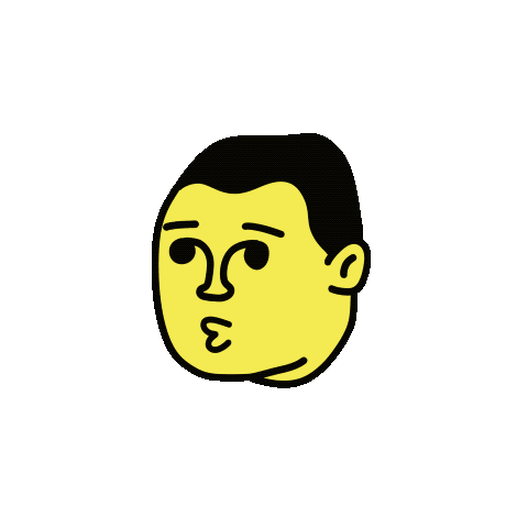 yellow men kiss, kissing, mwah, smooch, love, flirt, sending love, face, cute, xoxo, sweet, emoji, semuelis