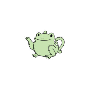Frog teapot hybrid - whimsical doodle created by semuelis